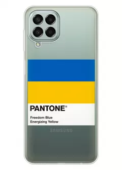 Чехол для Samsung M33 5G с пантоном Украины - Pantone Ukraine