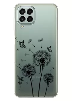Чехол для Samsung Galaxy M53 5G с принтом - Одуванчики