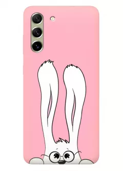 Samsung Galaxy S21 FE силиконовый чехол с картинкой - Кролик