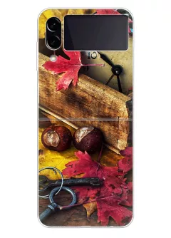 Чехол для Samsung Z Flip7 - Осеннее настроение