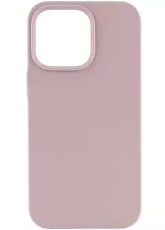 Чехол Silicone Case (AA) NO LOGO with MagSafe для Apple iPhone 12 Pro Max (6.7"), Серый / Lavender