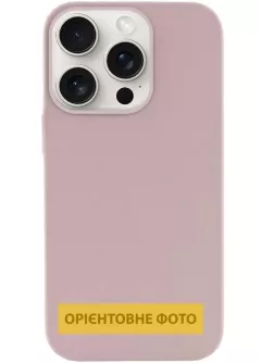 Чехол Silicone Case (AA) NO LOGO with MagSafe для Apple iPhone 17 Air (6.5"), Серый / Lavender