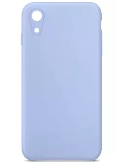 Чехол Silicone Case Square Full Camera Protective (AA) NOLOGO для Apple iPhone XR (6.1")