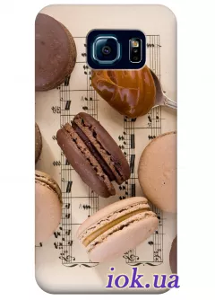 Чехол для Galaxy S6 - Кофейные сладости