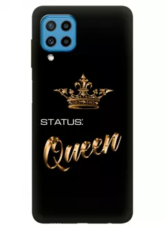 Самсунг М22 силиконовый чехол с картинкой - Status Queen