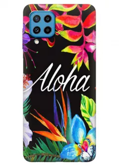 Чехол для Samsung Galaxy M22 с картинкой - Aloha Flowers