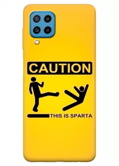 Samsung Galaxy M32 силиконовый чехол с картинкой - This is Sparta