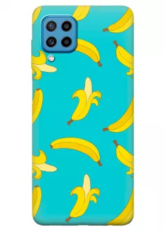 Samsung Galaxy M32 силиконовый чехол с картинкой - Бананы