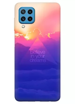 Samsung Galaxy M32 силиконовый чехол с картинкой - Believe