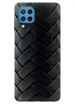 Samsung Galaxy M32 силиконовый чехол с картинкой - Плетеный узор