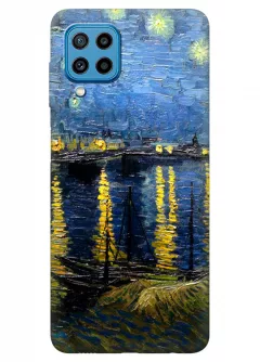 Samsung Galaxy M32 силиконовый чехол с картинкой - Ван Гог. Фрагмент