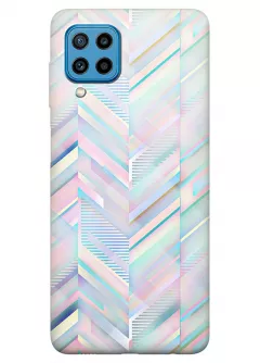 Samsung Galaxy M32 силиконовый чехол с картинкой - Нежный узор