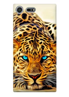 Чехол для Xperia X Compact - Леопард
