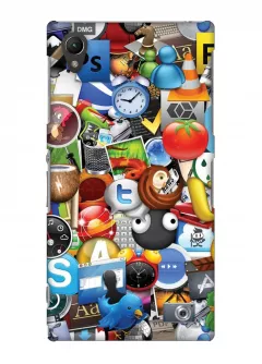 Чехол для Sony Xperia Z1 - Logos