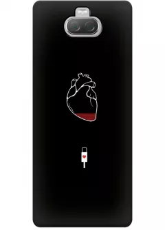 Чехол для Xperia 10 Plus - Уставшее сердце
