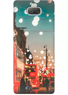 Чехол для Xperia 10 Plus - Вечерний Лондон