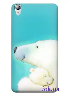Чехол для Lenovo S850 - Белые медведи