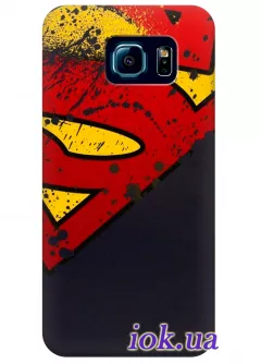 Чехол для Galaxy S6 - Supermen