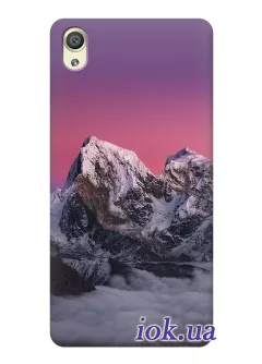 Чехол для Sony Xperia XA1 из качественного силикона - Чарующие горы