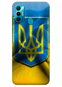 Чехол для Tecno Spark 7 - Герб Украины