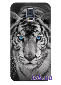 Чехол для Galaxy S5 Plus - Шикарный тигр