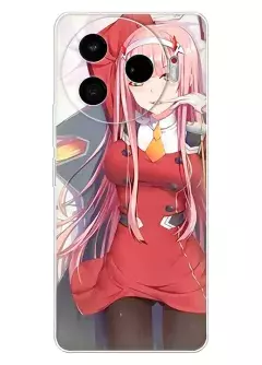 Tecno Camon 30 Pro чехол с персонажем Zero Two называемый Code: 002 и 9'℩