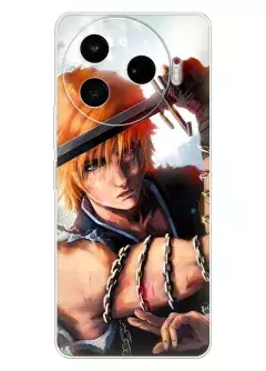 Tecno Camon 30 Pro чехол - Блич Bleach стояка Ичиго Куросаки в бою