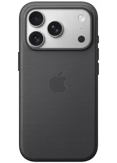 Чехол тканевый TechWoven (AAA) NEW with MagSafe and Animation для Apple iPhone 17 Pro Max (6.9"), Black