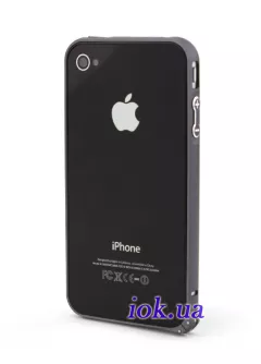 Алюминиевый бампер на iPhone 4/4S - Космически-серый