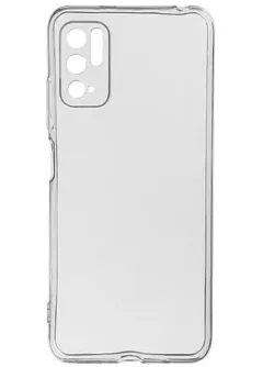 TPU чехол Epic Transparent 1,5mm Full Camera для Xiaomi Poco M3 Pro || Xiaomi Redmi Note 10 5G, Бесцветный (прозрачный)