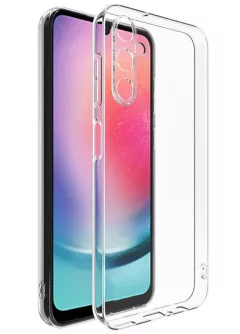 TPU чехол Epic Transparent 1,5mm Full Camera для Samsung Galaxy A37 5G, Бесцветный (прозрачный)
