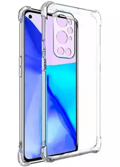 TPU чехол GETMAN Ease logo усиленные углы Full Camera для OnePlus 9