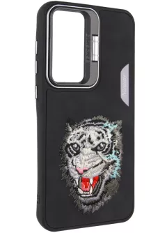 TPU+PC чехол Friends для Xiaomi Poco C65 || Xiaomi Redmi 13C, Black Tiger