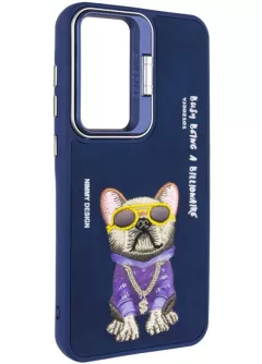 TPU+PC чехол Friends для Xiaomi Poco C65 || Xiaomi Redmi 13C, Blue Dog