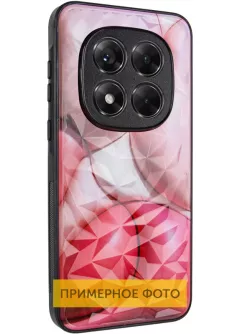 TPU+PC чехол Prisma BubbleGum для Xiaomi Redmi Note 14 4G (Int. version), 3D Pink