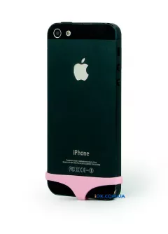 Силиконовые трусики на iPhone 5, розовые