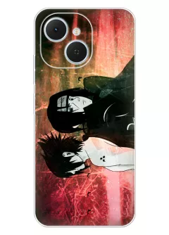 Чехол "Наруто Итачи и Саске" для Tecno Spark 40C из силикона