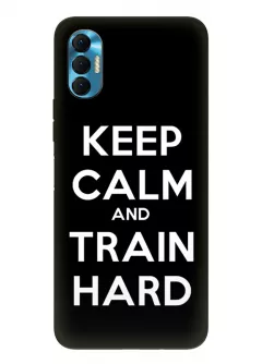 Tecno Spark 8P спортивный защитный чехол - Keep Calm and Train Hard
