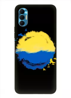 Чехол для Tecno Spark 8P с теплой картинкой - Любовь к Украине