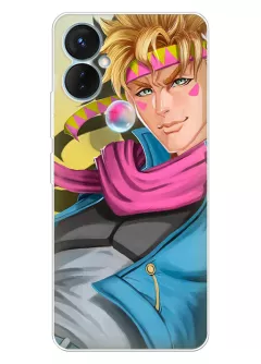 Чехол для Tecno Spark 9 Pro - Невероятные приключения ДжоДжо JoJo’s Bizarre Adventure обаятельный Дио Брандо