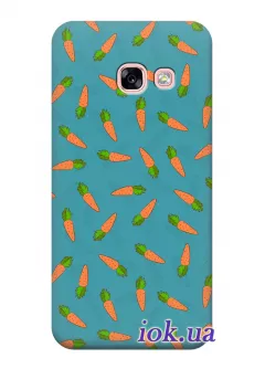 Чехол для Galaxy A5 2017 - Морковочки