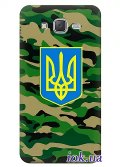 Чехол для Galaxy J3 2016 - Военный Герб Украины
