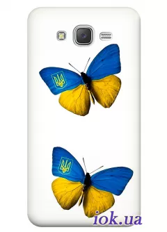 Чехол для Samsung Grand Prime VE - Украинские бабочки