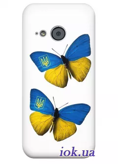 Чехол для HTC One Mini 2 - Бабочки
