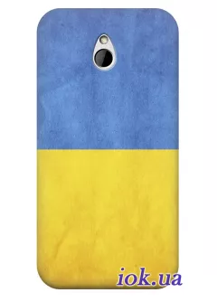 Чехол для HTC One Mini - Украинский флаг