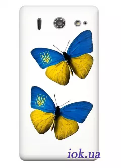 Чехол для Huawei G510 - Бабочки