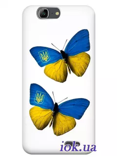 Чехол для Huawei G7 - Бабочки