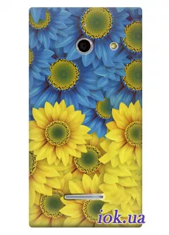 Чехол для Huawei W1 - Цветы Украины