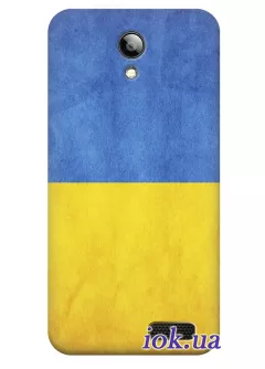 Чехол на Lenovo A319 - Украинский флаг