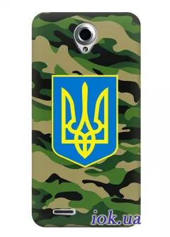Чехол для Lenovo A678t - Военный Герб Украины
